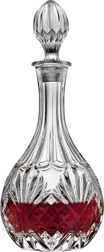 Vista 9 de Godinger Decantador de vino, decantador de whisky, colección Dublin Crystal