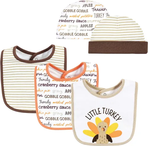 Vista 35 de Hudson Baby Conjunto de babero y diadema de algodón unisex para bebé Leopard Mamas Mini