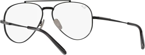 Vista 6 de Ray-Ban RX8225v Aviator Titanium Pilot - Marcos para gafas graduadas