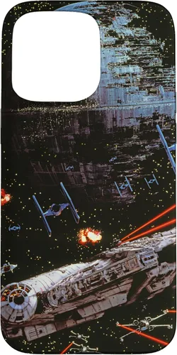 Vista 31 de Star Wars Return of the Jedi Death Star II Battle - Carcasa negra para iPhone 17