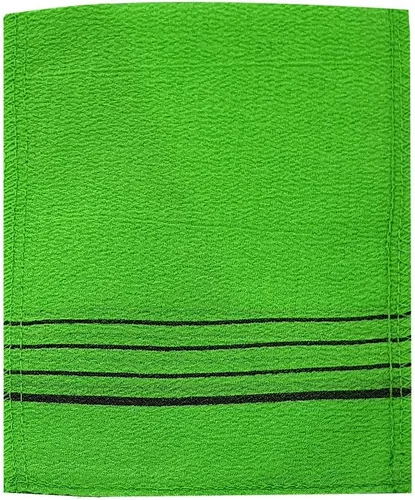 Vista 3 de Toalla coreana de Italia genuina coreana exfoliante exfoliante manopla de baño 20pcs verde