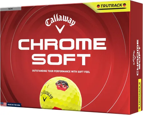 Vista 9 de Callaway Pelotas de golf 2026 suaves cromadas de golf Pista triple blanca 360