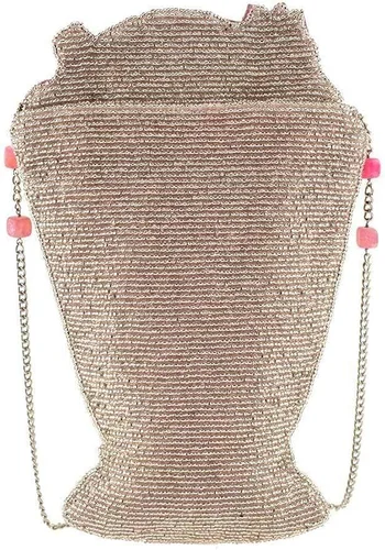 Vista 2 de Mary Frances Shake It Up Crossbody para mujer, rosa, talla única de EE. UU, Rosado