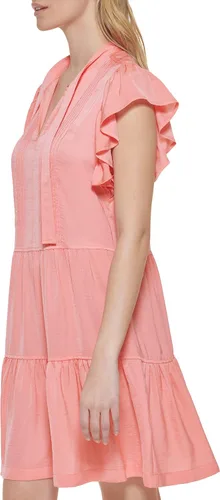 Vista 5 de Tommy Hilfiger Vestido de día casual para mujer