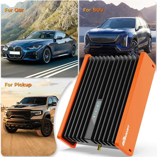 Vista 7 de HiBoost Amplificador de teléfono celular para camioneta de coche y SUV, nuevo amplificador de señal 5G y 4G LTE para todos los operadores de EE. UU.