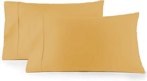 Vista 13 de Funda de almohada 100% algodón ultrasuave de 800 hilos, duradera y sedosa, tejido de satén de algodón puro (funda de almohada tamaño estándar)