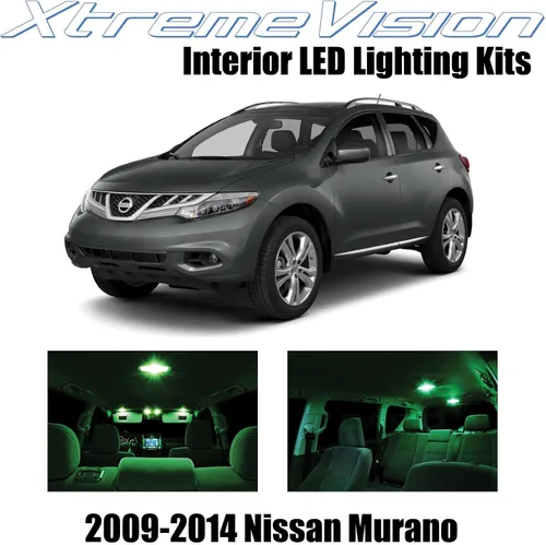 Vista 10 de XtremeVision LED interior para Nissan Murano 2009-2014 (10 piezas) kit de LED interior rojo + herramienta de instalación