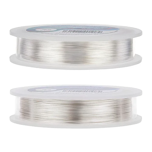 Vista 3 de BENECREAT - Bobina de alambre resistente al deslustre dorado o plateado