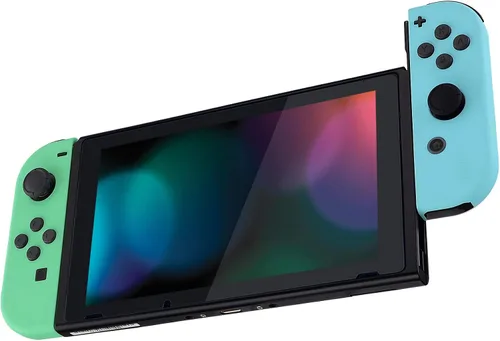 Vista 4 de eXtremeRate - Carcasa de control portátil Joy-Con con set de botones completo repuesto de carcasa hazlo tú mismo para control de Nintendo Switch