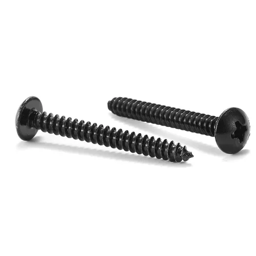 Vista 11 de Tornillo de madera de cabeza de cerradura de 1 x 4, 100 piezas, tornillo Phillips de acero inoxidable 18-8 (304) de autorroscado rápido con óxido