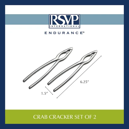 Vista 6 de RSVP International Endurance Collection - Herramienta para agrietar, 6.25 pulgadas, 2 piezas, acero inoxidable