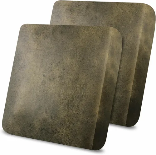 Vista 70 de Fundas de cojín tipo cuero para sofá, juego de fundas protectoras de muebles para sillón seccional, sofá biplaza de tela de elastano elástica