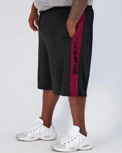 Vista 2 de Real Essentials - Big & Tall - Pantalones cortos deportivos para hombre, con tecnología Dry-Fit y Mesh Active, paquete de 3 unidades (Tallas 3X-5X)