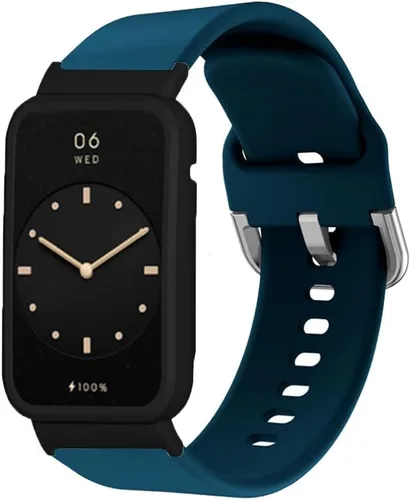 Vista 2 de Senter Correa de repuesto de goma suave para Huawei Band 7 Pro Smart Watch