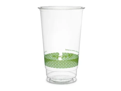 Vista 12 de Vegware Vasos fríos de plástico PLA transparente compostable de 7 onzas, caja de 1000, material renovable a base de plantas, se adapta a muchos