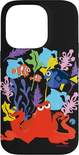 Vista 17 de Funda para iPhone 16 Disney PIXAR Finding Dory Nemo, Marlin y Hank