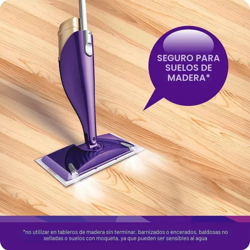Vista 6 de Swiffer Wetjet - Recambio de solución de limpiador de pisos de madera, 42.2 onzas, paquete de 2