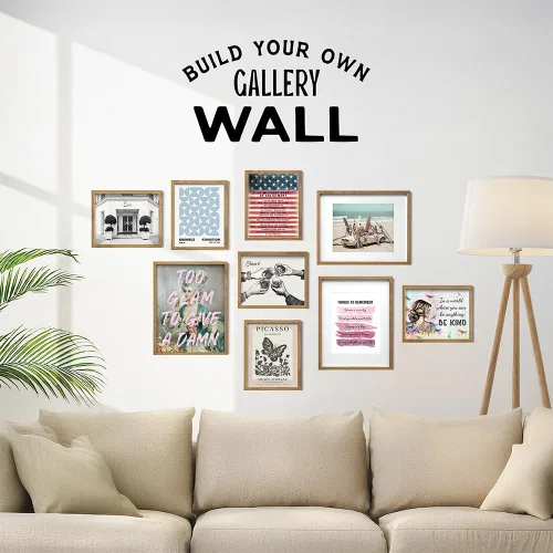 Vista 8 de Juramento Militar de Reclutamiento ENMARCADO - Arte de pared patriótico de la bandera americana, decoración - Regalo para soldados, ejército