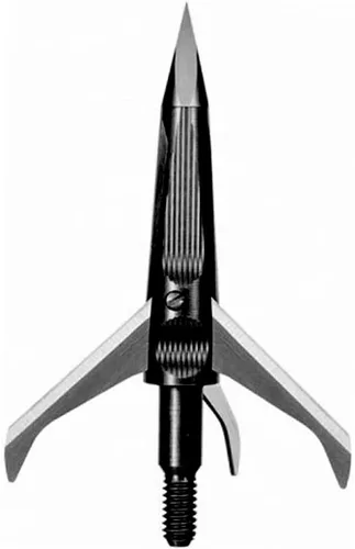 Vista 3 de New Archery Products Spitfire - Cabezal mecánico de tiro con arco de 3 palas y precisión de despliegue frontal, duradero, paquete de 3 y 4