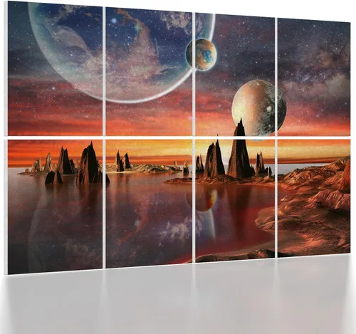 Vista 9 de UMIACOUSTICS Paquete de 6 paneles acústicos de pared, 47.2 x 23.6 pulgadas, panel de sonido decorativo para tratamiento de reverberación de eco