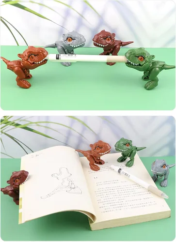 Vista 6 de Chngna Lindo llavero de dinosaurio, bonitos regalos de dinosaurio, llavero de mochila con campana pequeña, llaveros de automóvil de dinosaurio