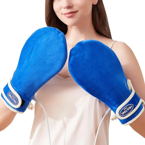 Vista 10 de CAMECO 1 par de almohadillas térmicas de pies para neuropatía de pies, calentadores de pies térmicos para mujeres y hombres, almohadilla de terapia
