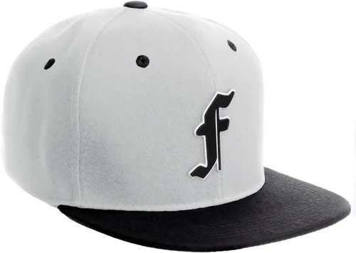 Vista 1550 de Daxton Gorra clásica con visera de billete plano con letras del alfabeto inglés antiguo de la A a la Z