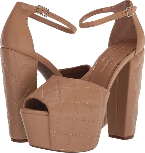 Vista 7 de Jessica Simpson Sandalias Dameka con plataforma y correa de tobillo para mujer