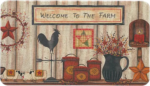 Vista 28 de The Kitchen is The Heart of The Home - Juego de 2 tapetes de cocina con parte trasera de goma antideslizante, juegos de cocina de vacaciones