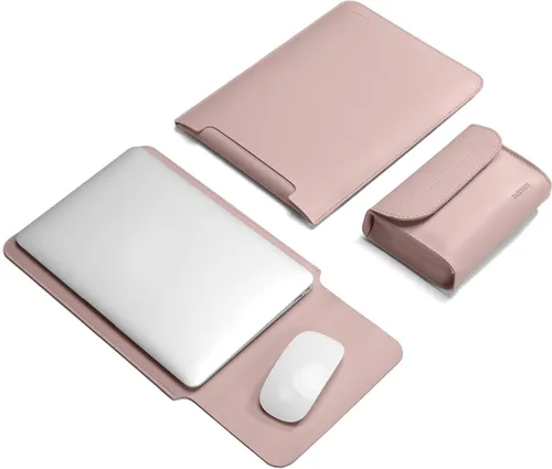 Vista 10 de Funda para laptop compatible con MacBook 12 A1534/Air 11 13 M1 A2337/Pro 13 A2338, 11.6-12.3 Acer Chromebook/HP Stream/ASUS/Surface Pro Gris