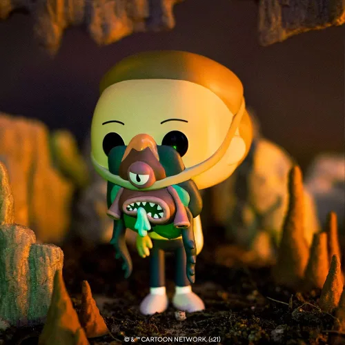 Vista 2 de Funko Pop! Animación: Rick & Morty - Morty con Glorzo