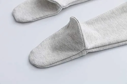 Vista 6 de O2 BABY Pantalones deportivos unisex de algodón orgánico para bebé, paquete de 3 unidades, leggings para recién nacidos