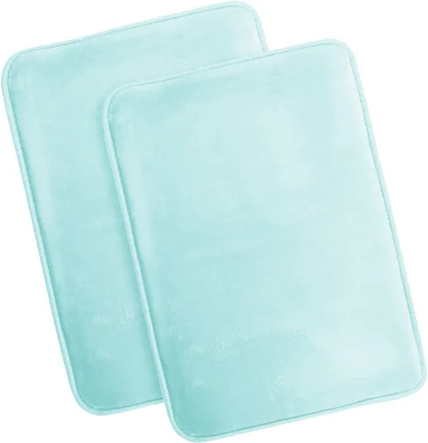 Vista 12 de Clara Clark Alfombra de Baño 24" x 17" - Alfombras de Baño, Tapete de Baño de Espuma Viscoelástica, Afelpado, Acogedor, Ultra Suave, Antideslizante