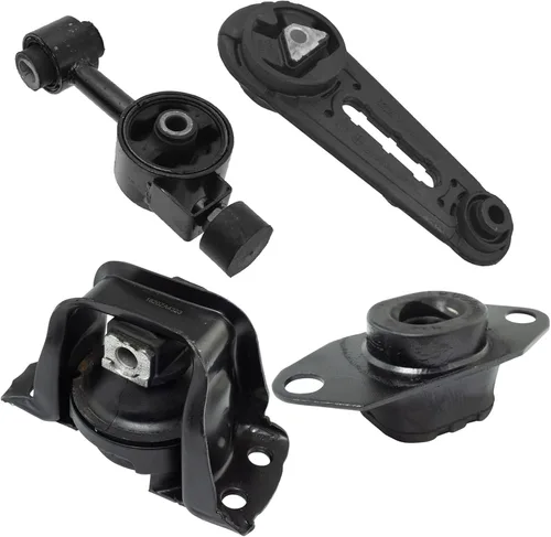 Vista 138 de TRQ Kit de montaje de motor de transmisión de motor de 5 piezas compatible con Ford Five Hundred Montego 6sp Auto AT 2005 - 2007