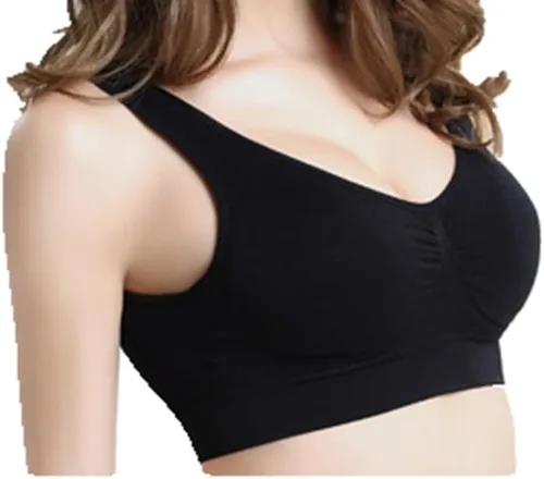 Vista 6 de Brasier sin costuras, con almohadillas extraíbles, para mujer