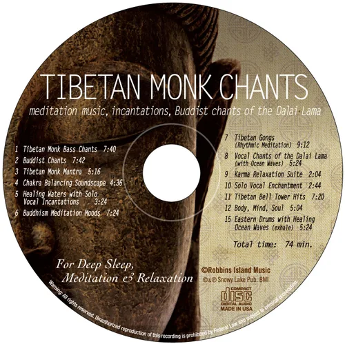Vista 2 de Tibetan Monk Chants Meditation Music, Incantations, Buddist Chants of the Dalai Lama Deep Sleep, Yoga, Quiet Time Prayer, and Relaxation