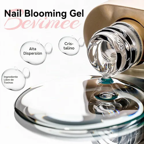 Vista 3 de Nail Blooming Gel - Esmalte de uñas en gel 1