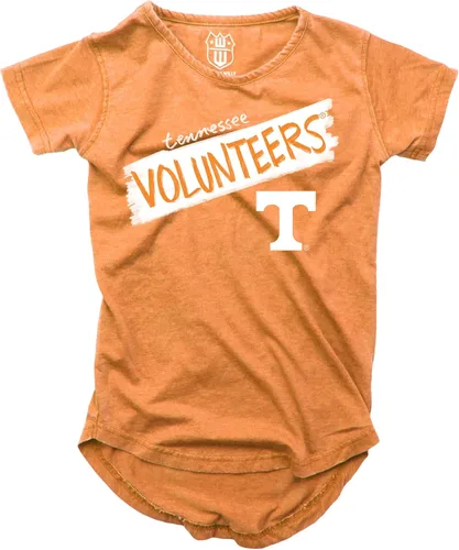 Vista 15 de Wes and Willy NCAA - Camiseta Burnout para niñas S/S
