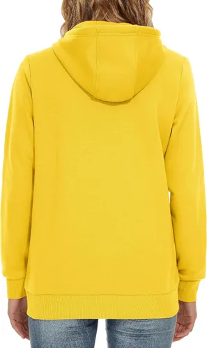 Vista 14 de TACVASEN Sudaderas con capucha y cremallera para mujer, ligera, de rizo francés, con cremallera completa y bolsillos