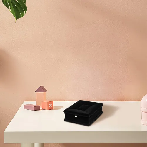 Vista 2 de Joyero organizador para mujeres y niñas caja colgante de Catena regalo de Collana Velluto Esposizione Confezioni joyero de viaje caja de pecho 31235