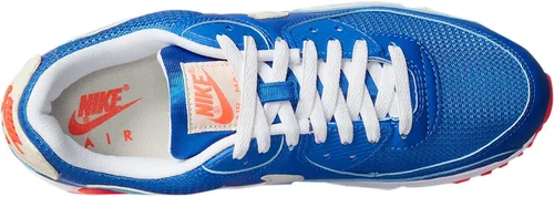 Vista 4 de Nike Hombres Air Max 90 DM8316 400 - Talla 8, Hyper RoyalLeche de coco