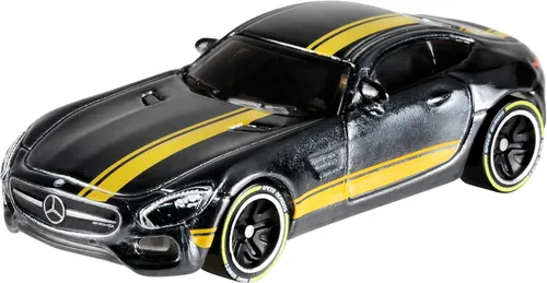Vista 3 de Hot Wheels id Corvette C7R, id 2016 Mercedes-AMG GT, Multicolor
