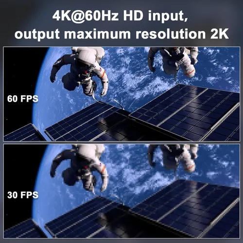 Vista 8 de VIXLW Tarjeta de captura HDMI, dispositivo de captura HDMI 4K a USB/USB-C, tarjeta de captura de video USB3.0 para transmisión y grabación, funciona