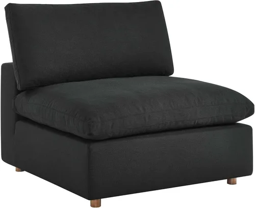 Vista 7 de Modway Commix Sofá seccional tapizado de 7 piezas con relleno de plumón