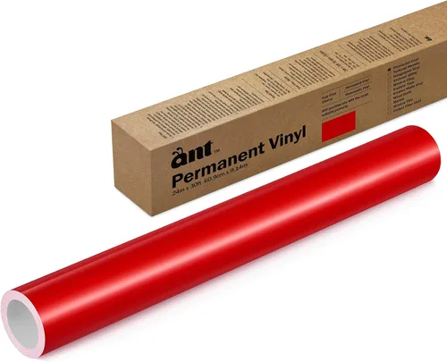 Vista 25 de ANT Melocotón, rollo de vinilo permanente de 24" x 4,5 m, rollo de vinilo adhesivo, para proyecto DIY, calcomanía, pegatina, compatible con Cricut