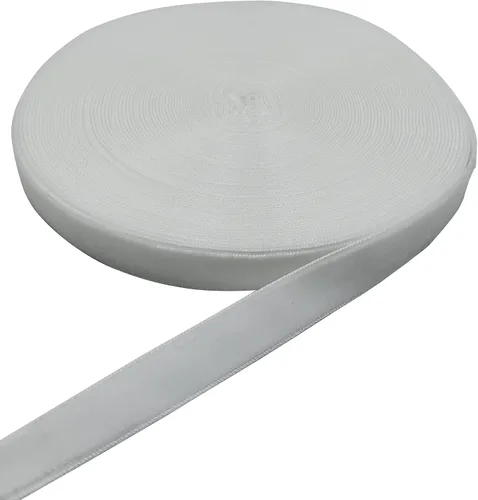 Vista 10 de Carrete de cinta de terciopelo blanco de 15 yardas, para bodas, envoltura de regalos, lazos para el pelo, decoración del hogar (1/4 pulgadas, blanco)
