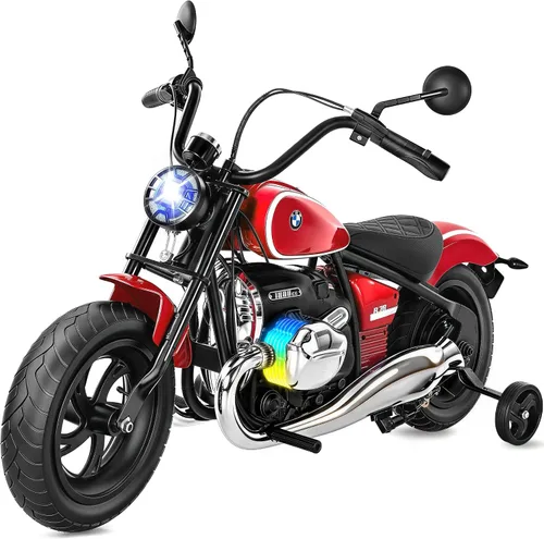 Vista 10 de Licensed BMW R18 Electric Motorcycle for Kids, Blue