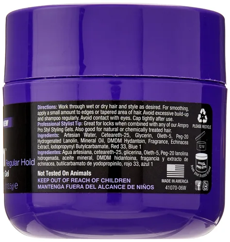 Vista 2 de AmPro Shine 'n Jam Gel Regular Hold, 4 onzas