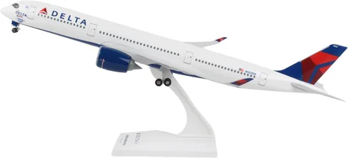 Vista 4 de Skymarks Daron Delta A350 The Delta Spirit 1/200 con engranaje (SKR1078)