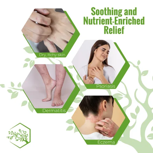 Vista 3 de Gel de baño orgánico - Gel de baño hidratante para piel sensible y alivio de la picazón - Gel de baño exfoliante para hombres y mujeres